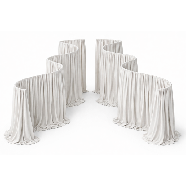 Арки с драпировкой 