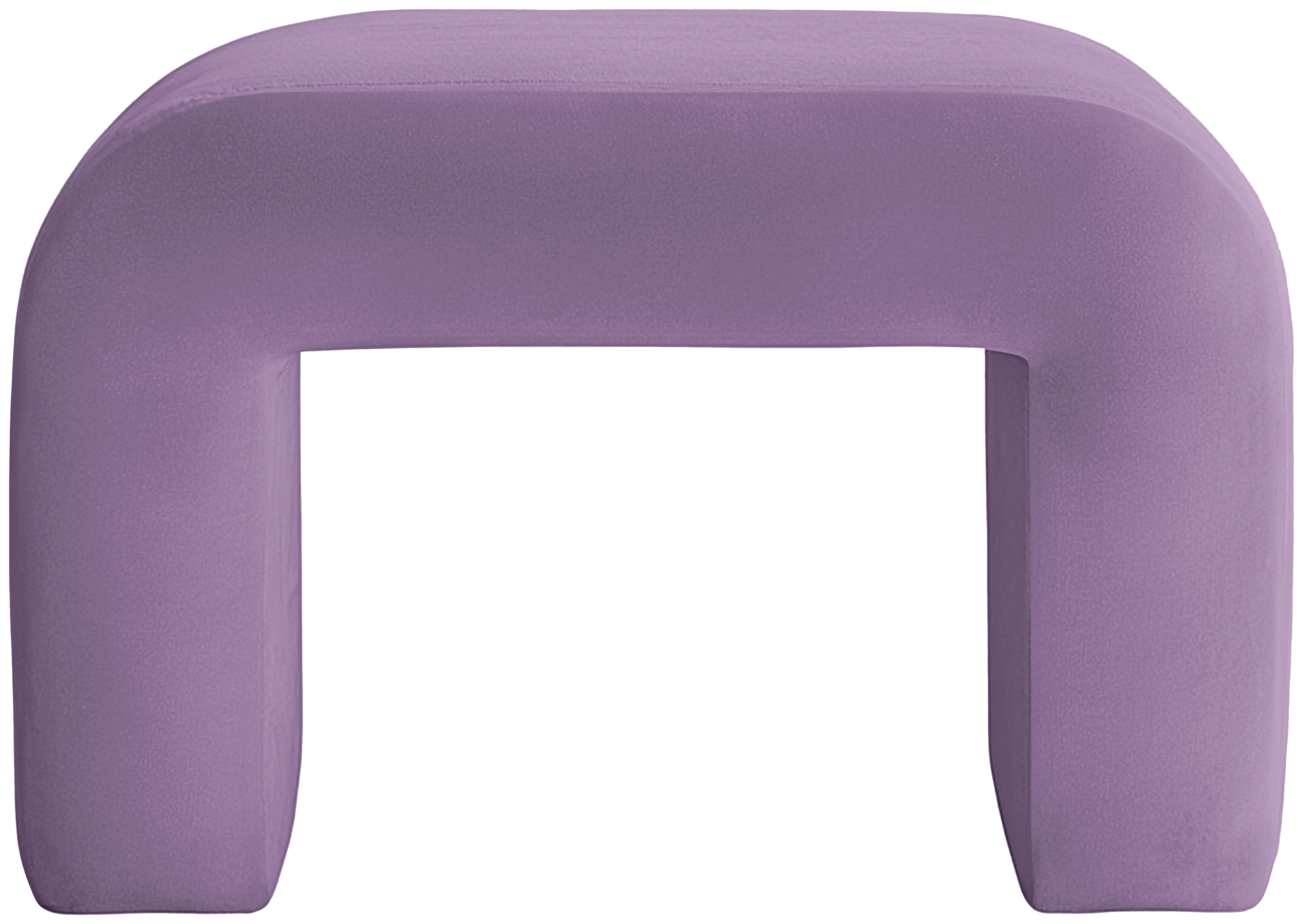 Пуфик "Боу" мини | фиалковый бархат