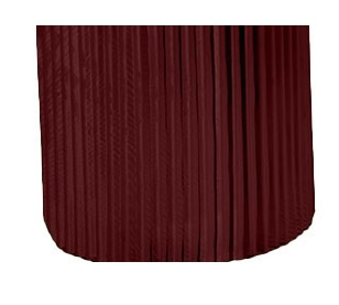 Чехол для ноги прямого и овального стола Арис, бордовый бархат