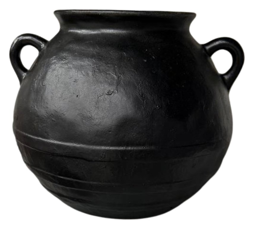 Ваза-амфора чёрная, 20