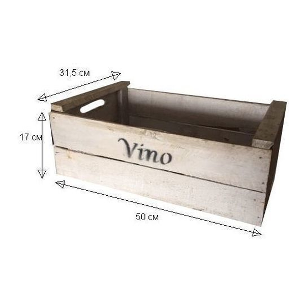 Ящик "Вино белый" средний 2