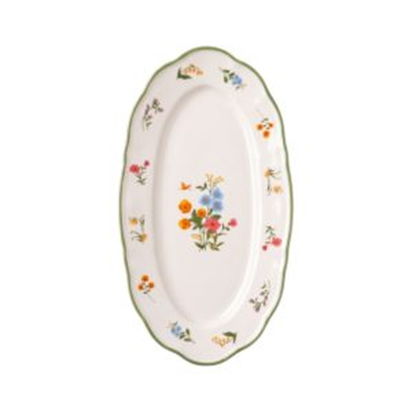 Блюдо DACHA 30*17см овальное фарфор