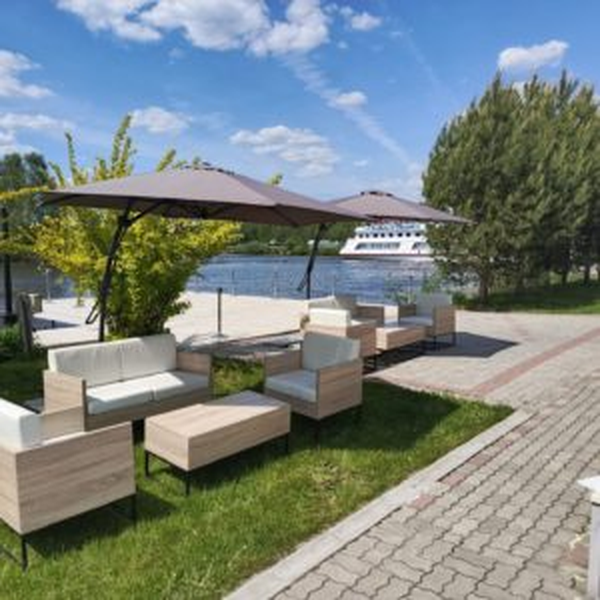 Диван CRAFT белый дерево/металл - Фото 3