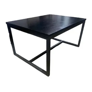 Стол журнальный LOFT 80*60 см.черный дерево