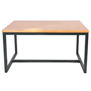 Стол журнальный LOFT 80*60 см. коричневый дерево - Фото 1