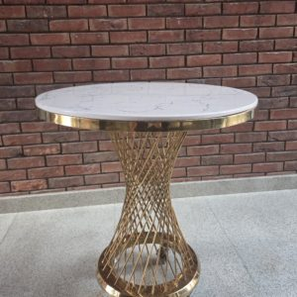 Стол для торта TAVOLA белый D80