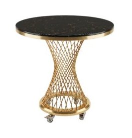 Стол для торта TAVOLA черный D80