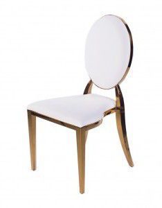 Стул WASHINGTON Gold&White