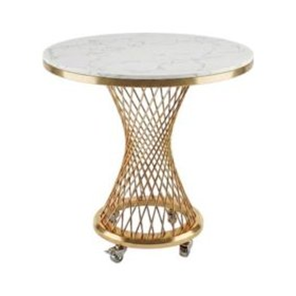 Стол для торта TAVOLA белый D80