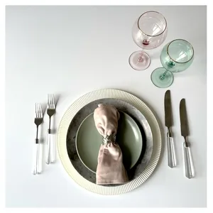 Салфетка велюр, светло-розовая - Фото 5