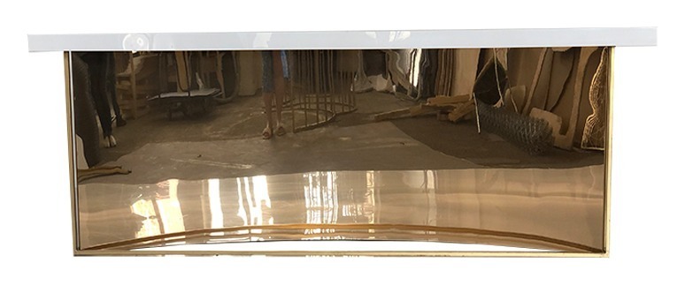 Панель Silver Glossy, серебро