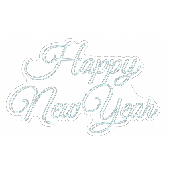 Неоновая вывеска Happy New Year - Фото 1