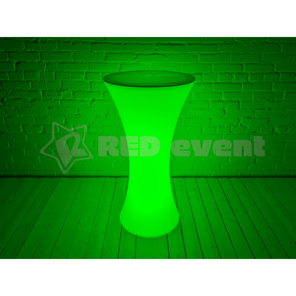 Светящийся LED RGB коктейльный стол Sand