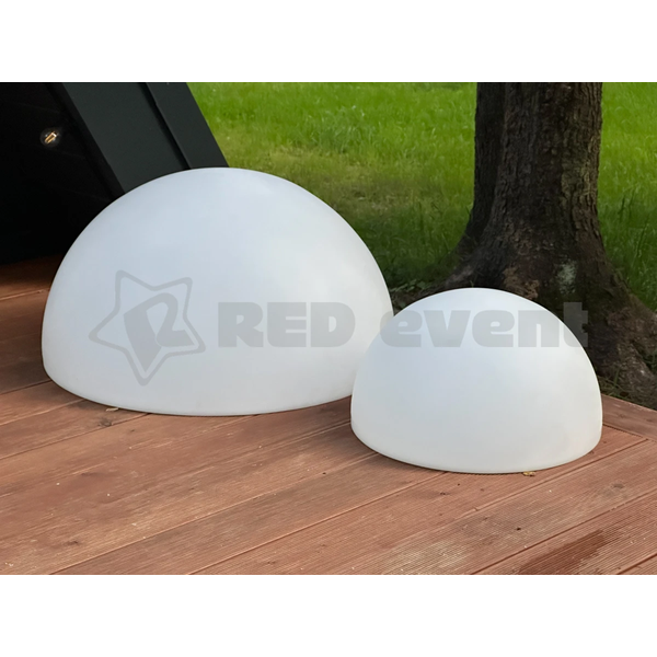Светящаяся LED RGB полусфера 50 см