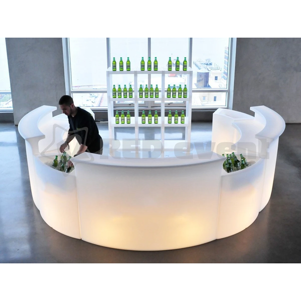 Светящаяся LED RGB секция для льда барной стойки Break Bar