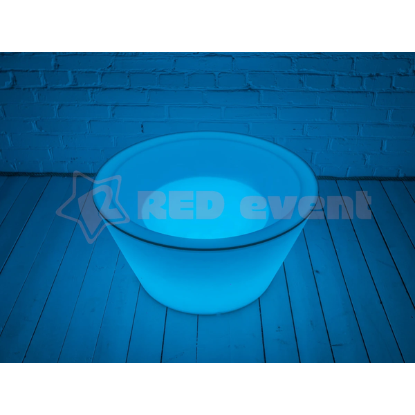 Светящийся LED RGB кофейный стол Round 80