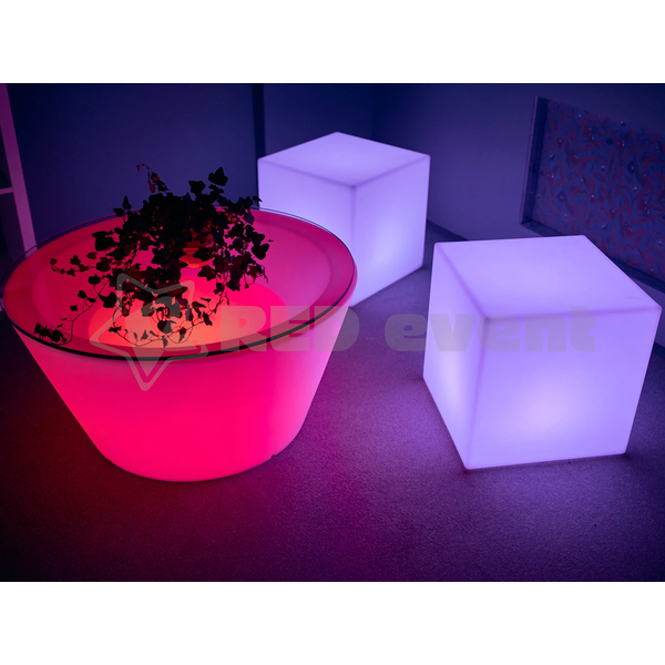 Светящийся LED RGB Куб 50 см