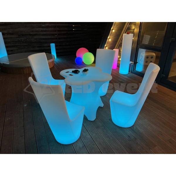 Светящаяся LED RGB колонна 120 см