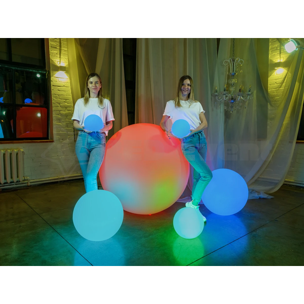 Светящийся LED RGB шар 60 см