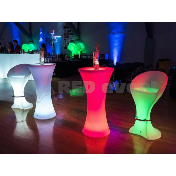 Светящийся LED RGB барный стул Hiper
