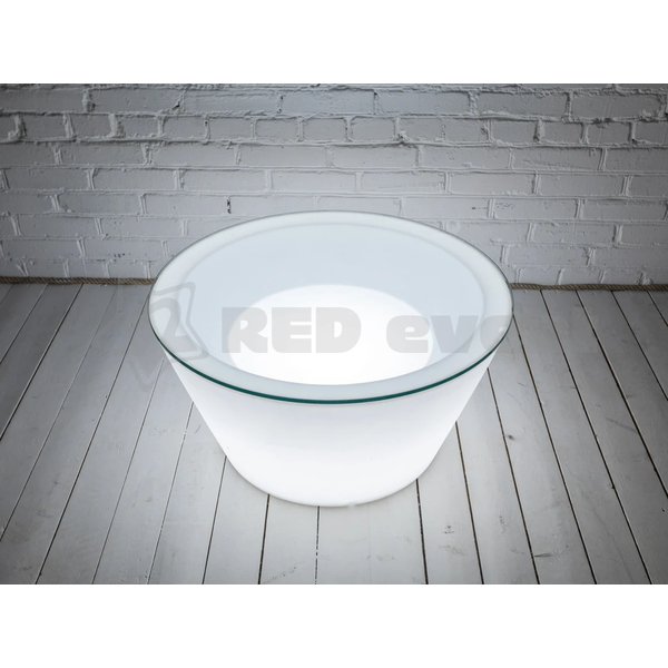 Светящийся LED RGB кофейный стол Round 80