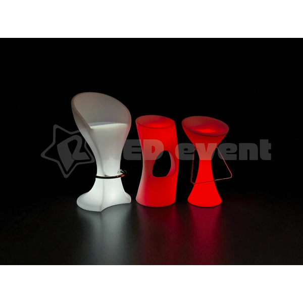 Светящийся LED RGB барный стул Vivid
