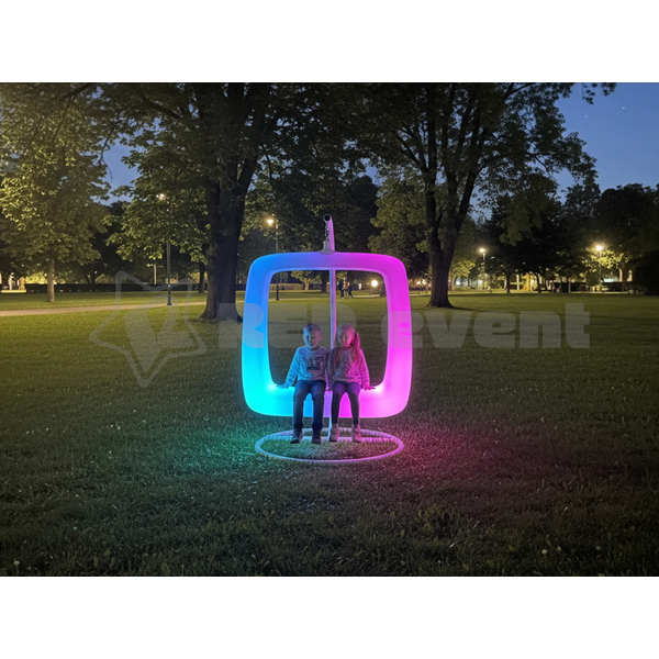 Светящиеся LED качели RGB