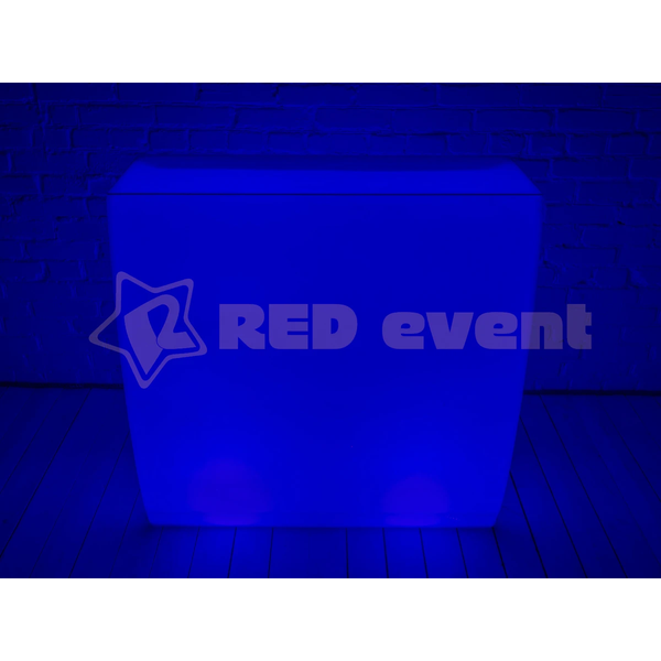 Барная стойка с LED RGB подсветкой (Прямой сегмент)