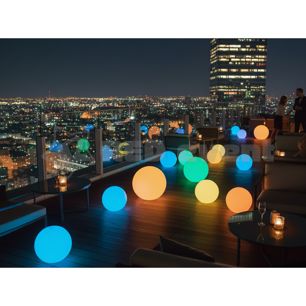 Светящийся LED RGB шар 40 см