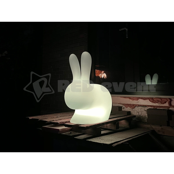 Светящийся RGB LED заяц большой