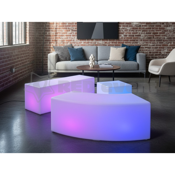 Светящаяся LED RGB скамья Bench (банкетка)