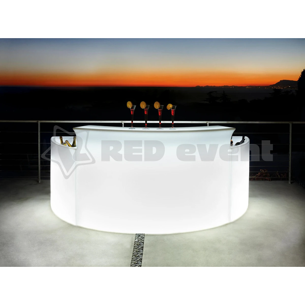 Светящаяся LED RGB секция для льда барной стойки Break Bar