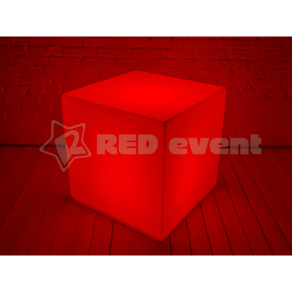 Светящийся LED RGB куб 75 см
