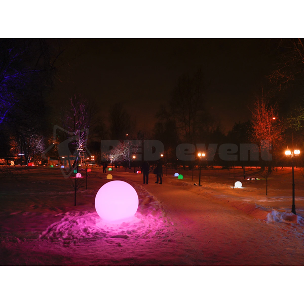 Светящийся LED RGB шар 60 см