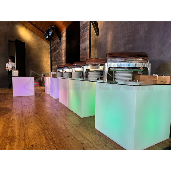 Светящийся LED RGB куб 75 см