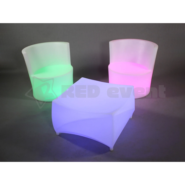 Светящееся LED RGB кресло Trapeze