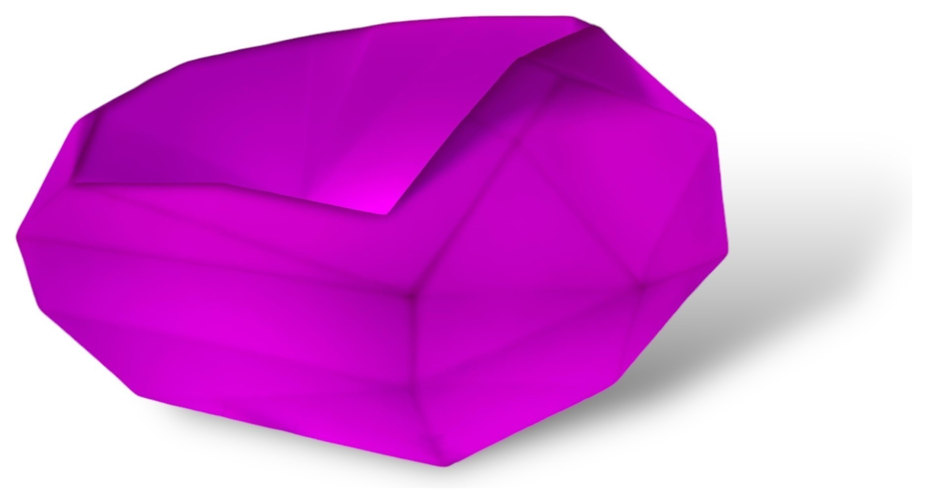 Светящееся LED RGB Кресло Rock