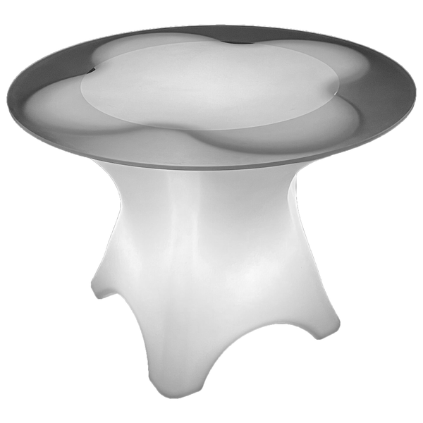 Светящийся LED RGB стол Silver
