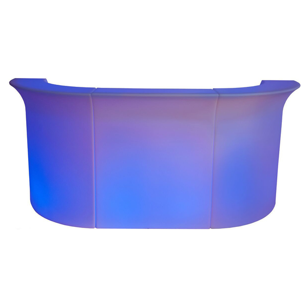Барная стойка Jumbo с LED RGB подсветкой (Угловой сегмент) - Фото 2