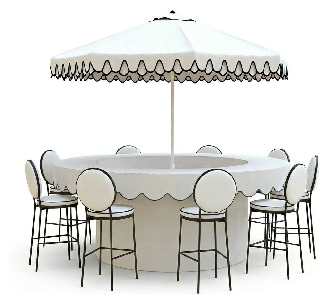 Барная зона круглая "МОНАКО" арт.003