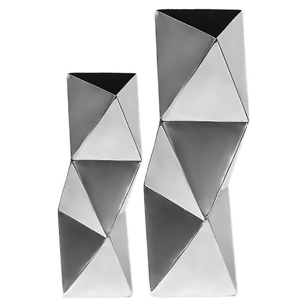 Ваза фигурная NICKEL 22 см