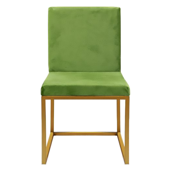 Стул каркасный зеленый